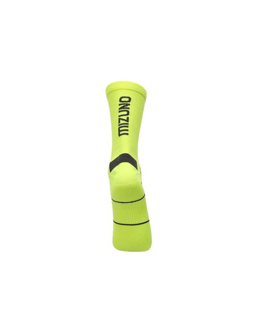 Meia Mizuno Cano Alto Performance Unissex - Amarelo