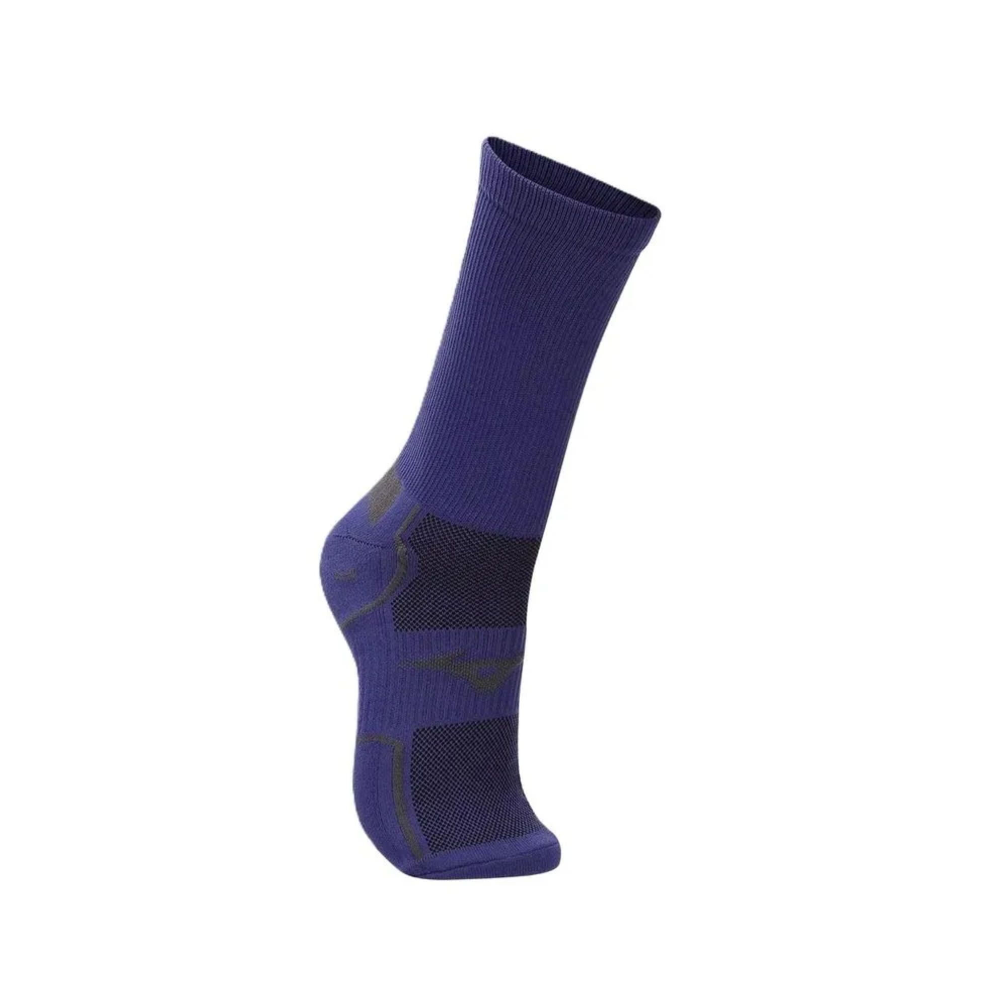 Meia Mizuno Cano Alto Performance Unissex - Azul