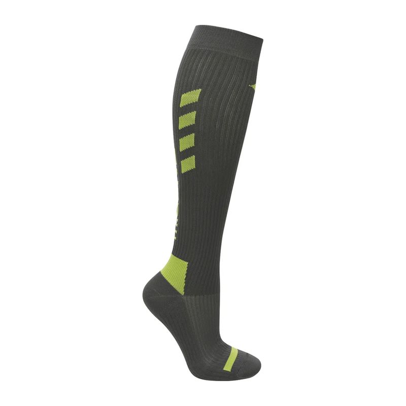 meia-mizuno-cano-alto-compressao-performance-ii-unissex-grafite-verde