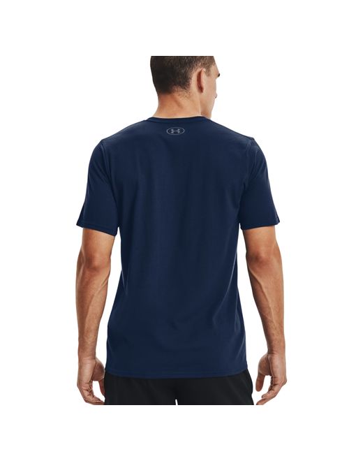 Camiseta Under Armour Sportstyle Left Chest Masculina - Azul Marinho