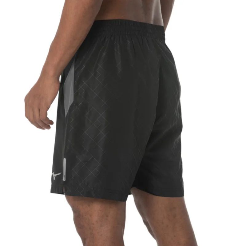 Bermuda-Mizuno-Run-Easy-4-Masculina---Preta