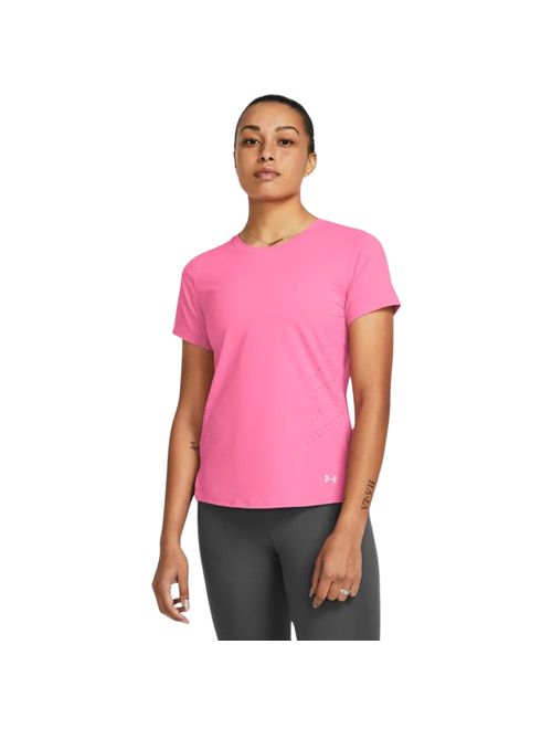 Camiseta Under Armour Launch Elite Feminina - Rosa