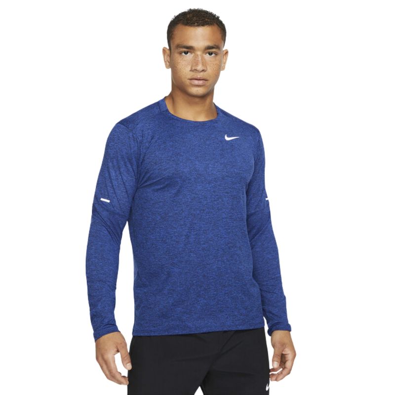 Camiseta-Manga-Longa-Nike-Element-Masculina---Azul