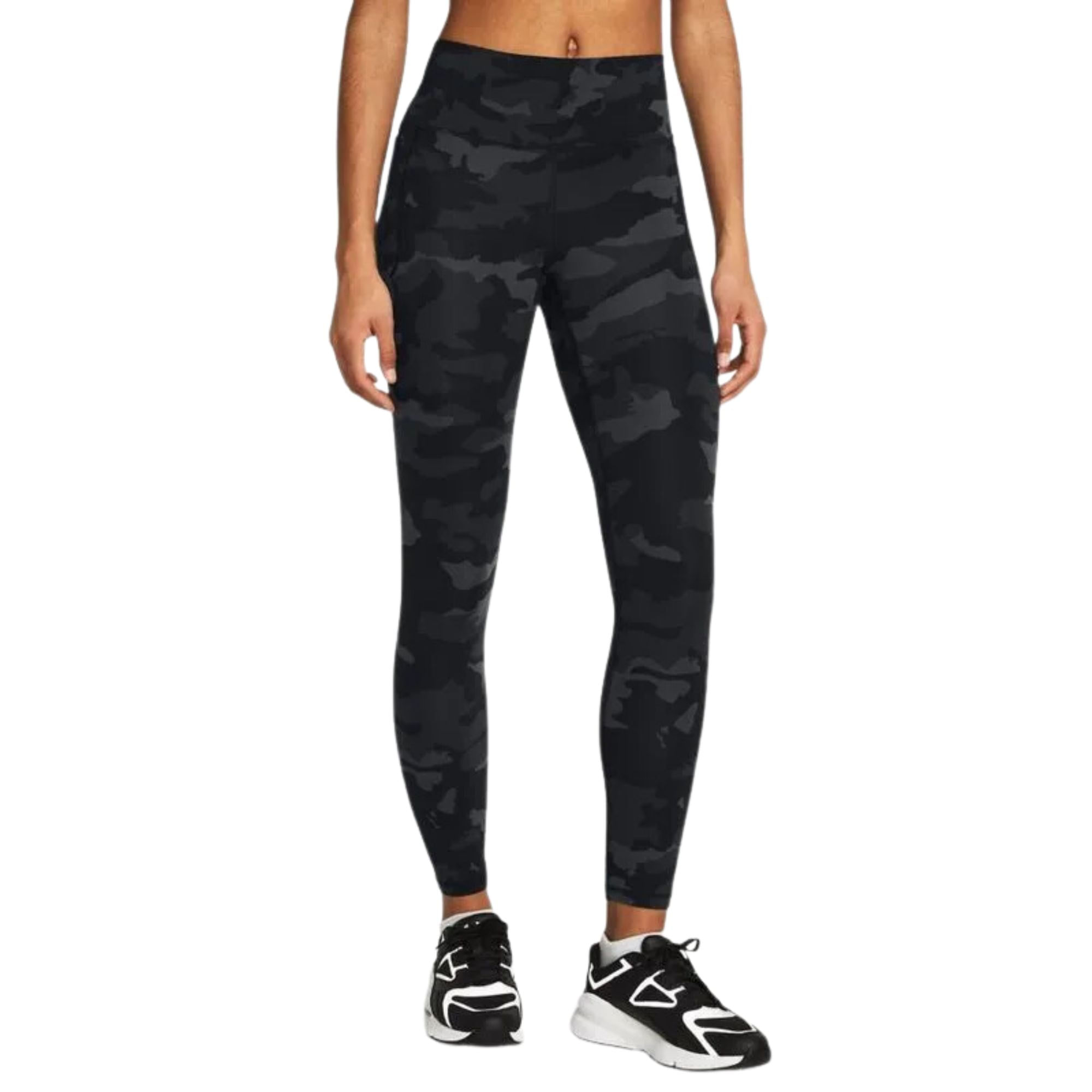 Calça Legging Under Armour Meridian Printed Le Feminina - Preta Camuflada
