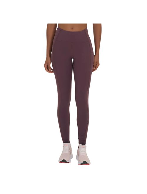 Calça Legging New Balance Sport Essentials Feminina - Bordô