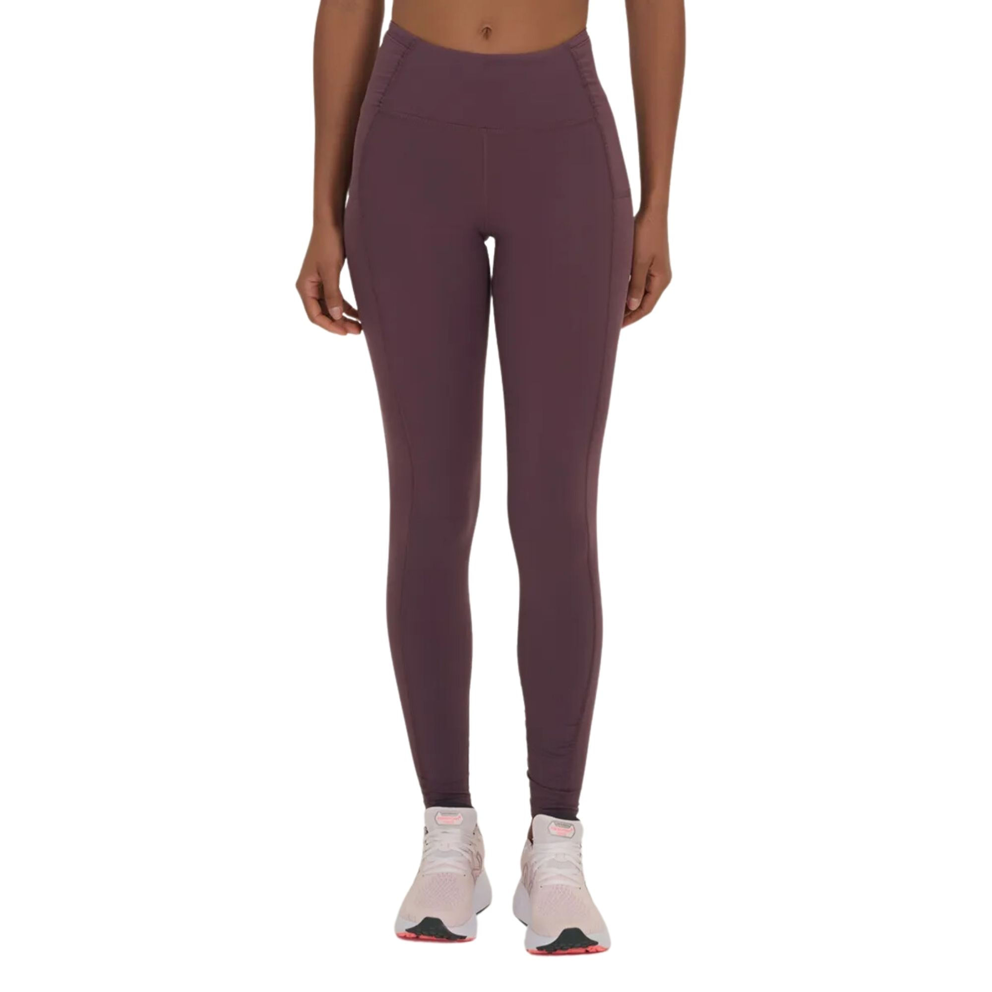 Calça Legging New Balance Sport Essentials Feminina - Bordô