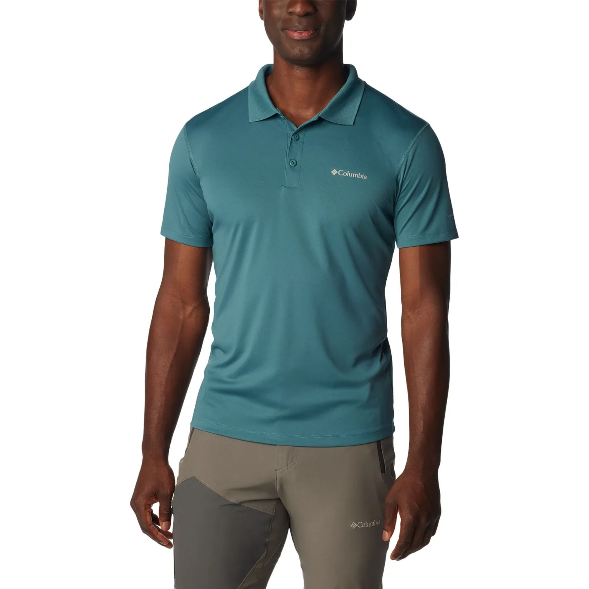 Camisa Polo Columbia Zero Rules Masculina - Verde