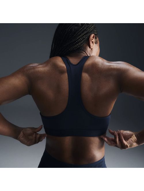 Top Nike Swoosh Medium Support Feminino - Azul