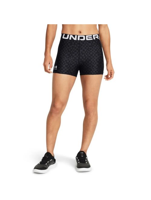 Shorts Under Armour Heatgear Authentics Printed Feminino - Preto