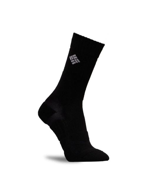 Meia Columbia Hike Crew Medium Weight Unissex - Preta