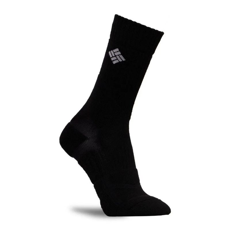 Meia-Columbia-Hike-Crew-Medium-Weight-Unissex---Preta