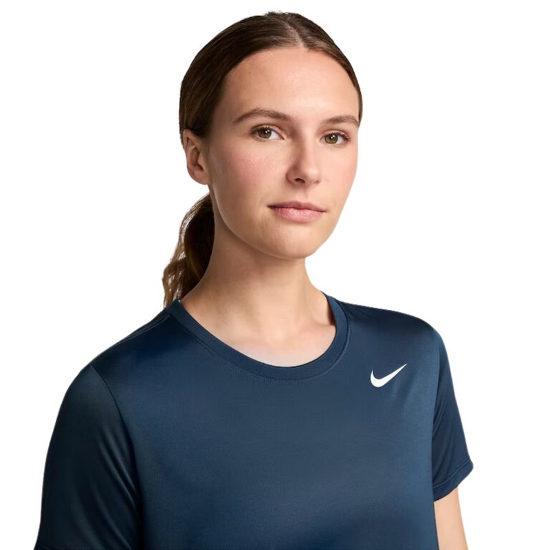Camiseta-Nike-Dri-Fit-Feminina---Azul-Marinho