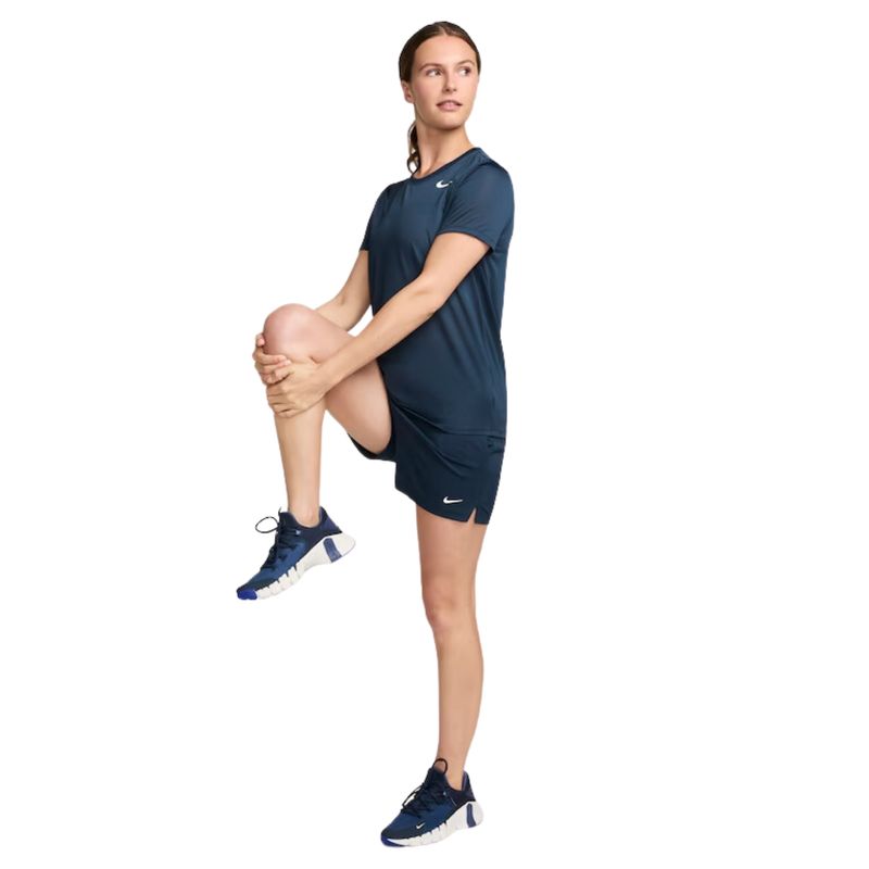 Camiseta-Nike-Dri-Fit-Feminina---Azul-Marinho