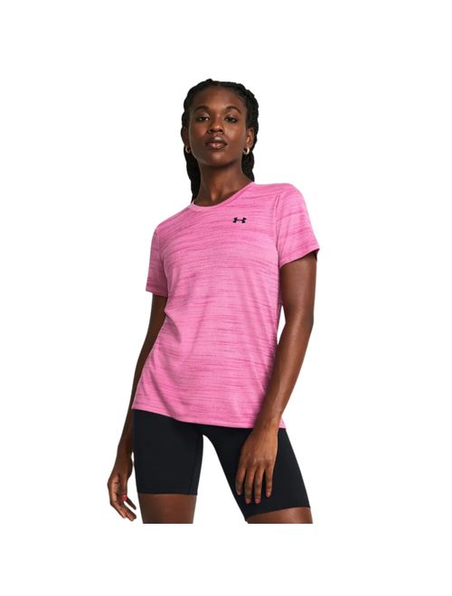 Camiseta Under Armour Tech Tiger Feminina - Rosa