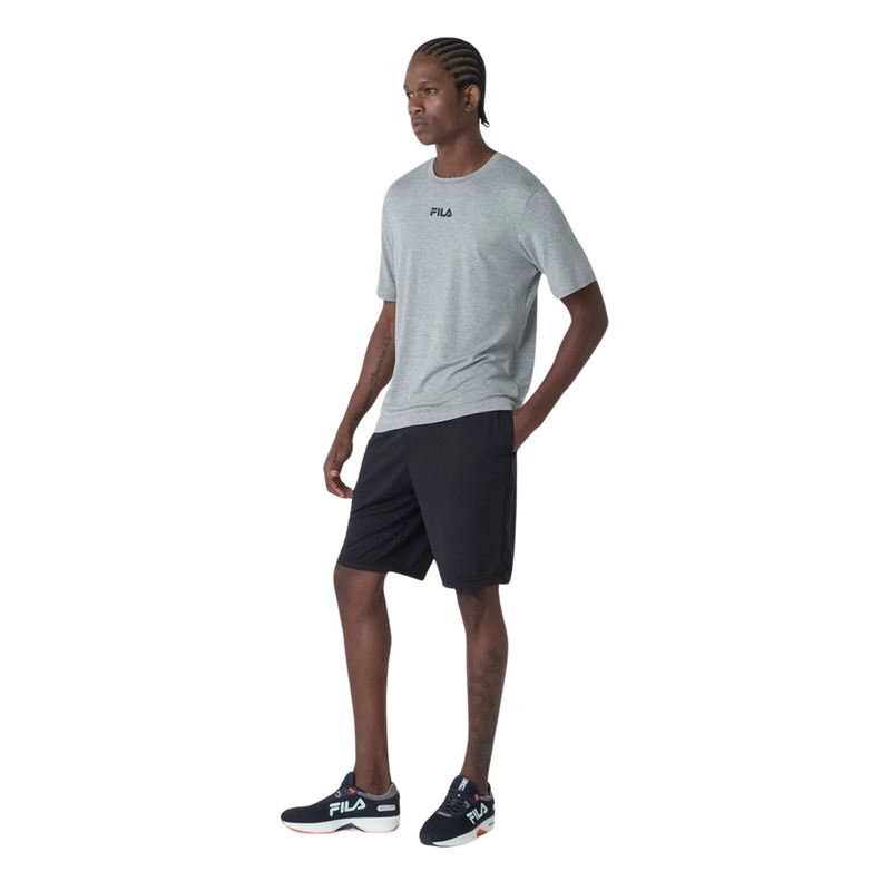 Bermuda-Fila-Trace-Elastic-9--Masculina---Preta