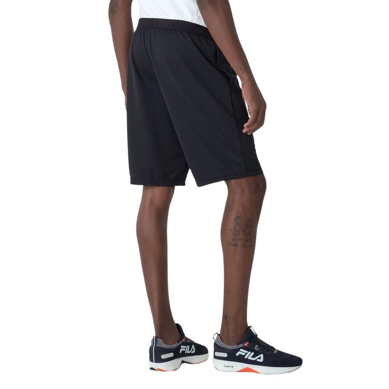 Bermuda-Fila-Trace-Elastic-9--Masculina---Preta