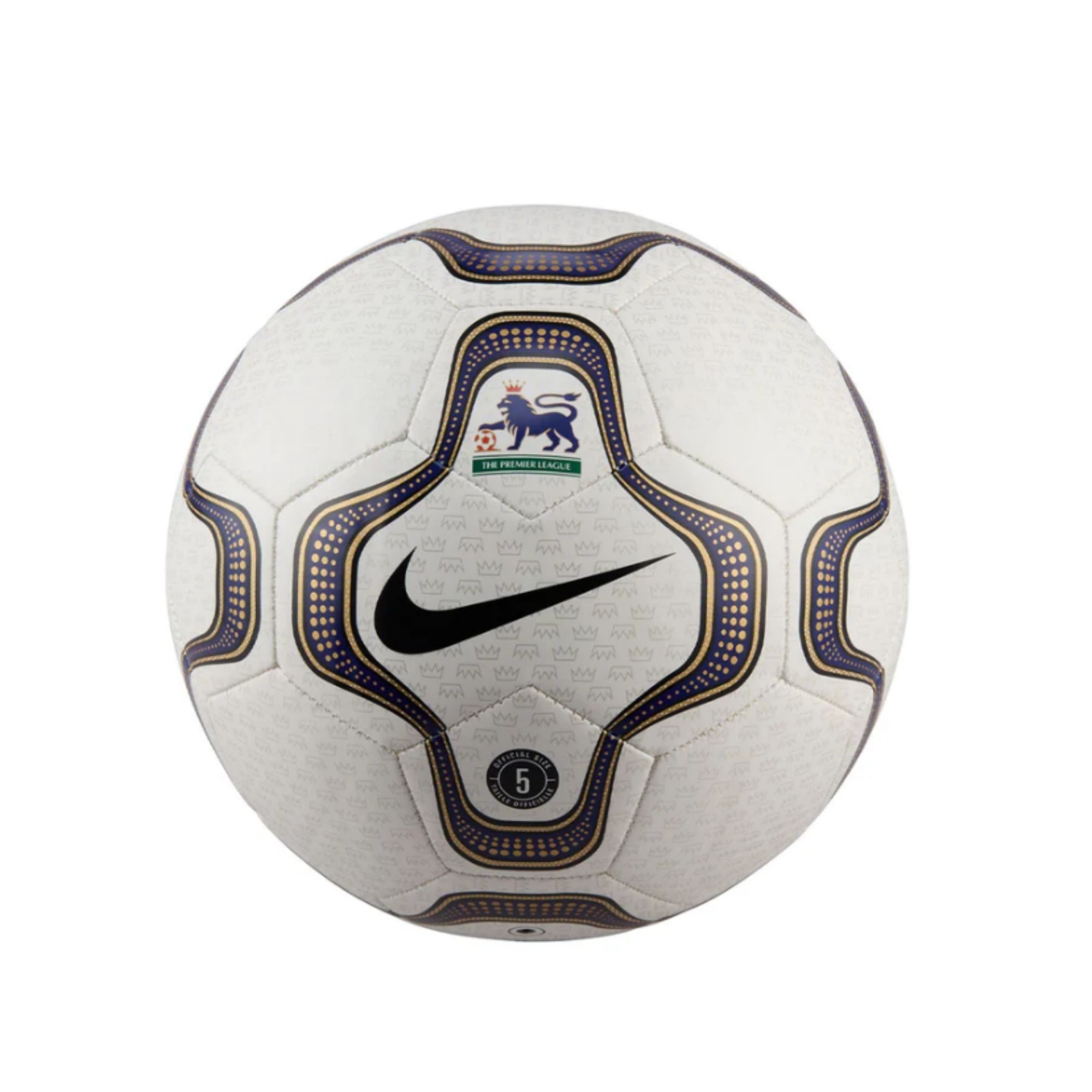 Bola Nike Premier League Heritage Geo Merlin Unissex - Branca/Azul