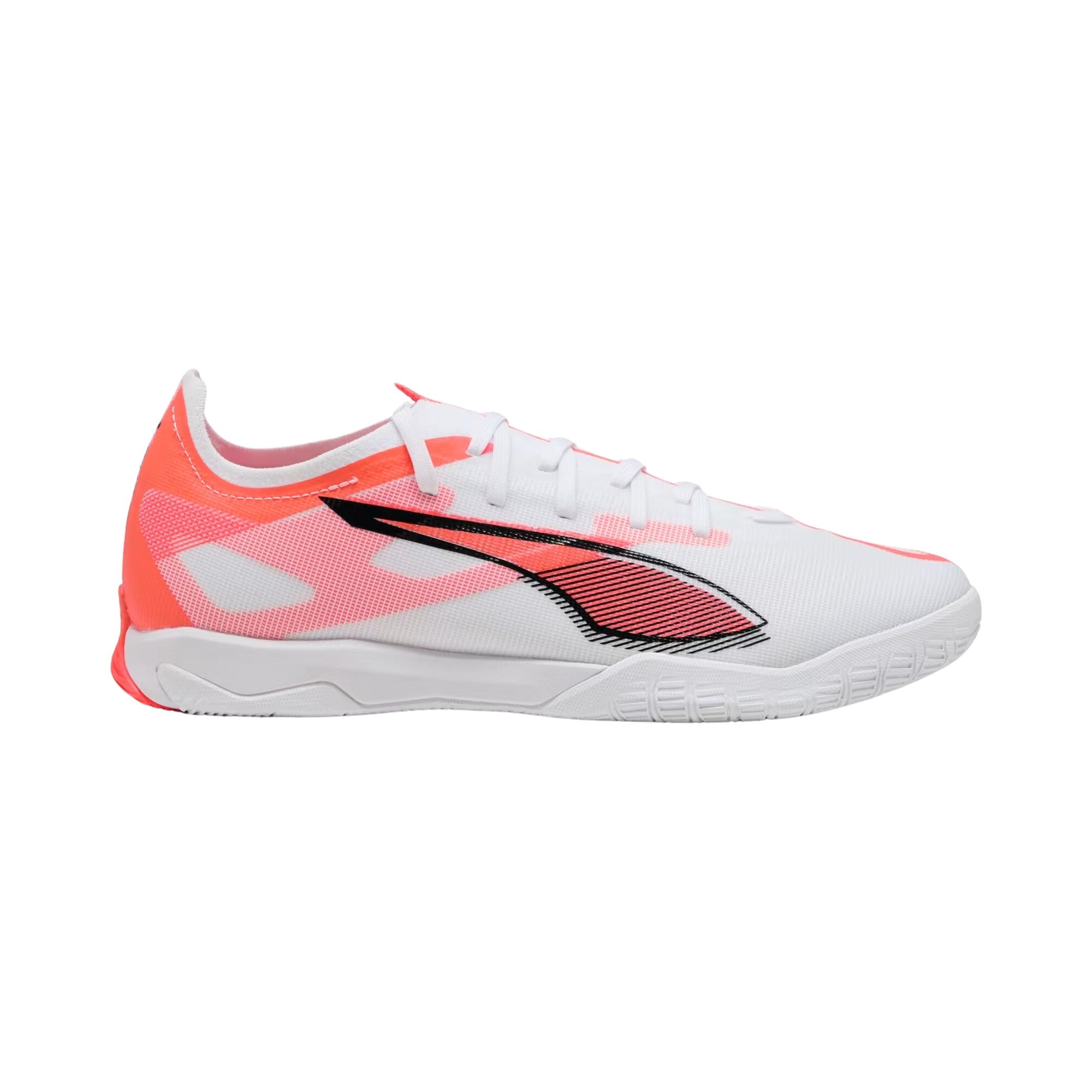 Chuteira Futsal Puma Ultra 5 Match Unissex - Branca/Vermelha