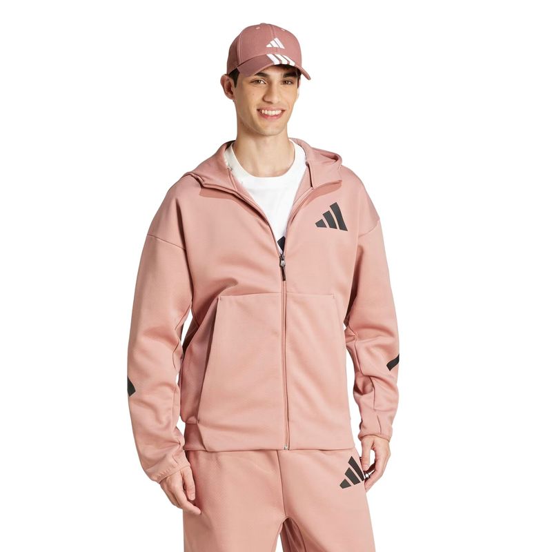 bone-adidas-baseball-3-listras-unissex-rose
