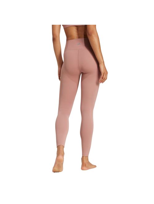 Calça Legging Adidas Capri 7/8 All Me Feminina - Marrom Claro