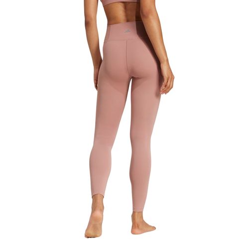 Calça Legging Adidas Capri 7/8 All Me Feminina - Marrom Claro