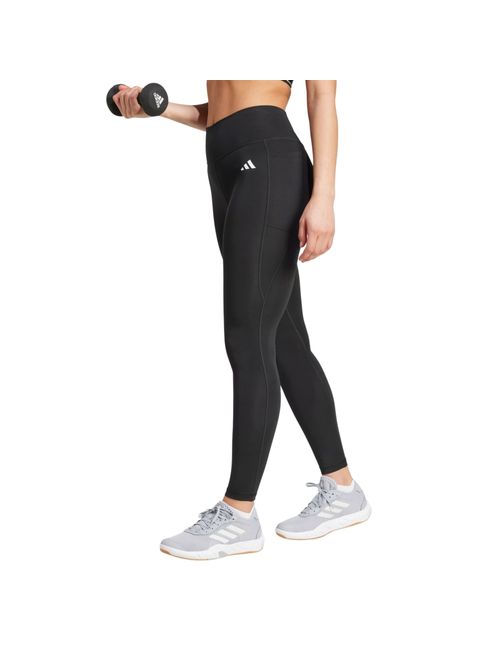 Calça Legging Adidas Optime Essentials Stash Feminina - Preta