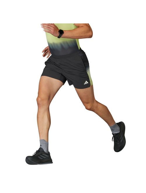 Shorts Adidas Own The Run Climacool 7In Colorblock Masculino - Preto