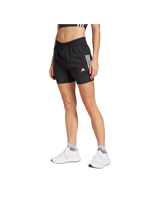Shorts Adidas Own The Run 2In1 Own The Run Climacool Feminino - Preto