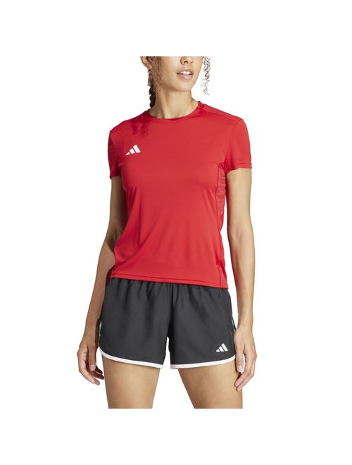 Camiseta Adidas Adizero Essentials Feminina - Vermelha
