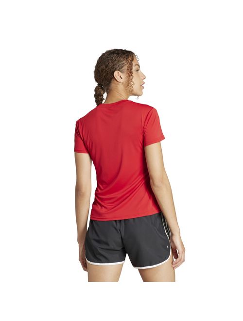Camiseta Adidas Adizero Essentials Feminina - Vermelha