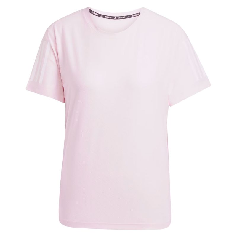 camiseta-adidas-own-the-run-base-feminina-rosa-claro