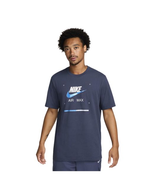 Camiseta Nike Sportswear Nsw Tee Fw Cnct Masculina - Azul