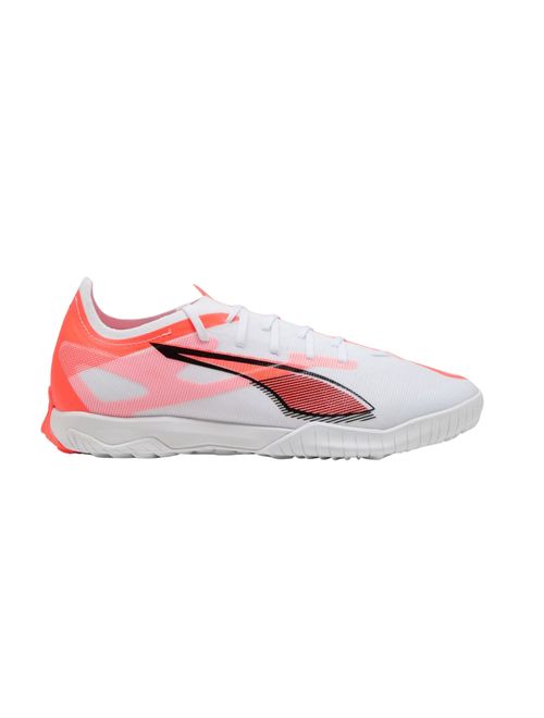 Chuteira Society Puma Ultra 5 Match Memphis Unissex - Branca/Vermelha