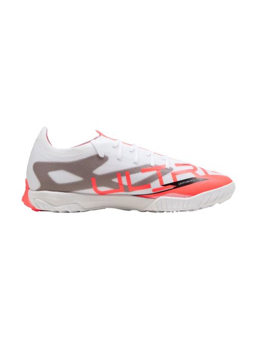 Chuteira Society Puma Ultra 5 Match Memphis Unissex - Branca/Vermelha