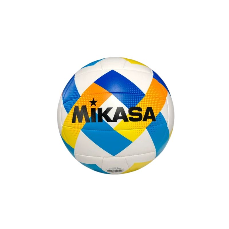 Bola-De-Volei-De-Praia-Mikasa-Bv543-Y-Unissex--Branca-Amarela