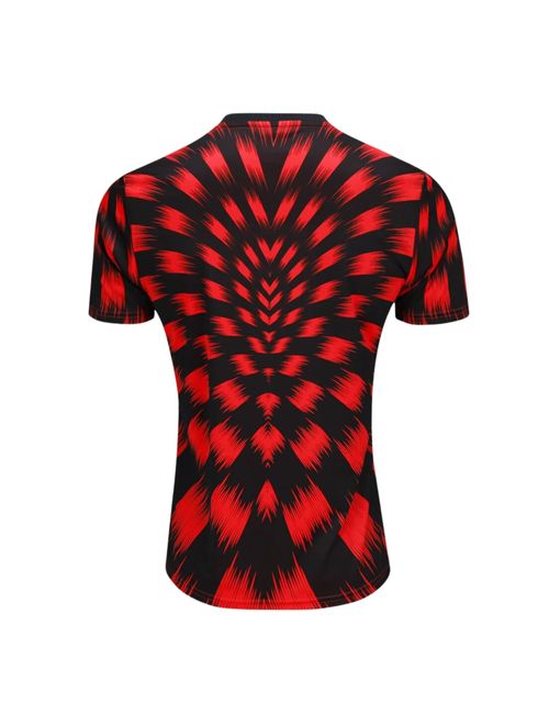 Camisa Flamengo 25/26 Adidas Pré Jogo Masculina - Vermelha/Preta