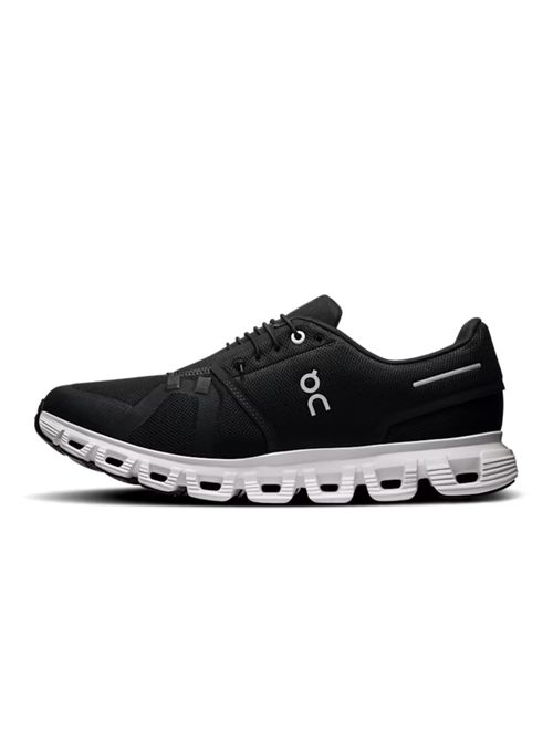 Tênis On Running Cloud 6 Masculino - Preto/Branco