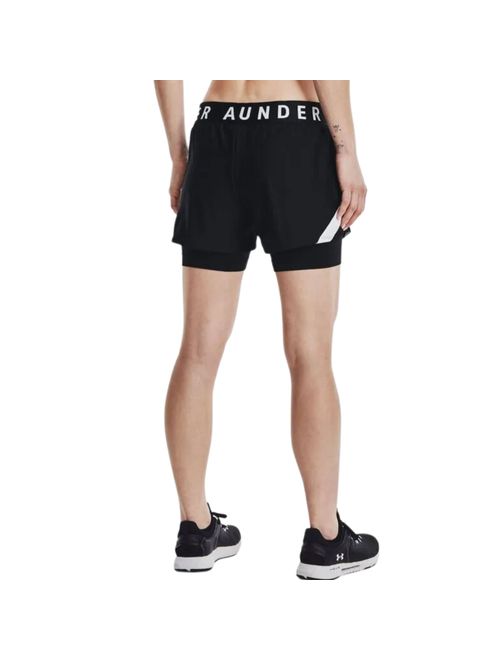 Shorts Under Armour Play Up 2 In 1 Feminino - Preto