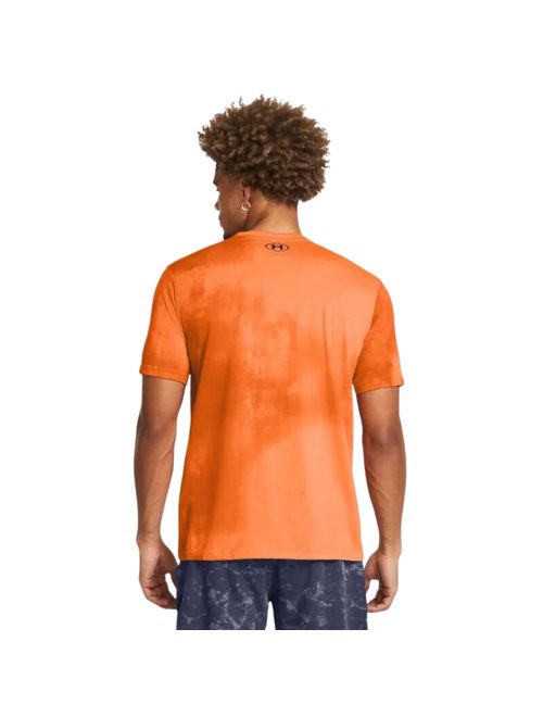 Camiseta Under Armour Project Rock Payoff Printed Masculina - Laranja