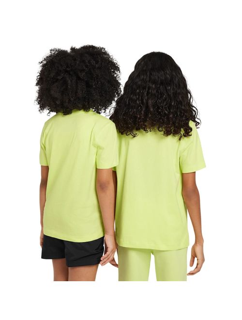 Camiseta Nike Sportswear Tee Emb Futura Infantil - Amarela