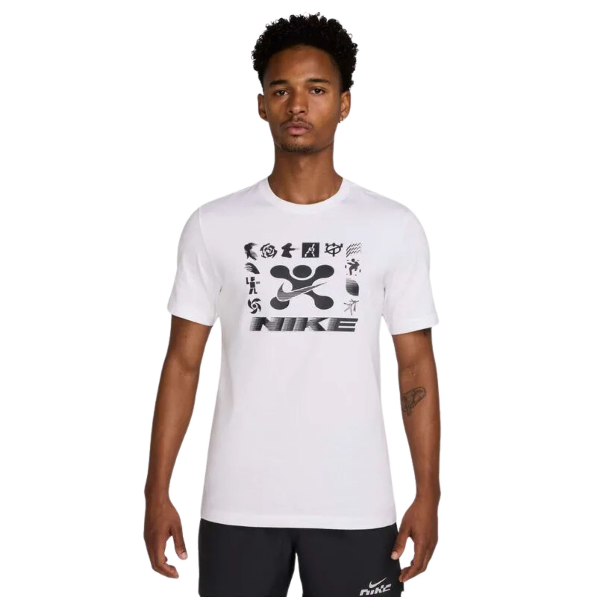 Camiseta Nike Tee Gym Life Masculina - Branca