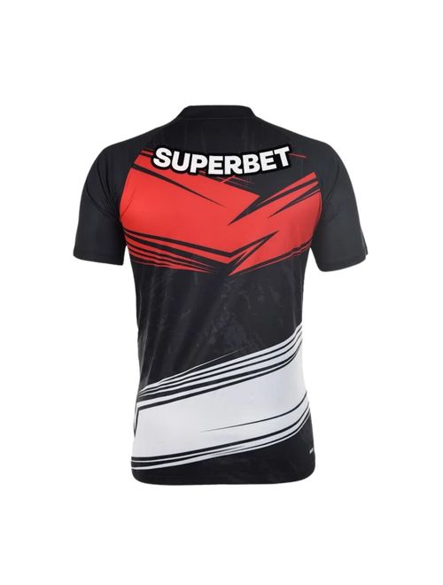 Camisa São Paulo II 25/26 New Balance Goleiro Masculina - Preta/Vermelha