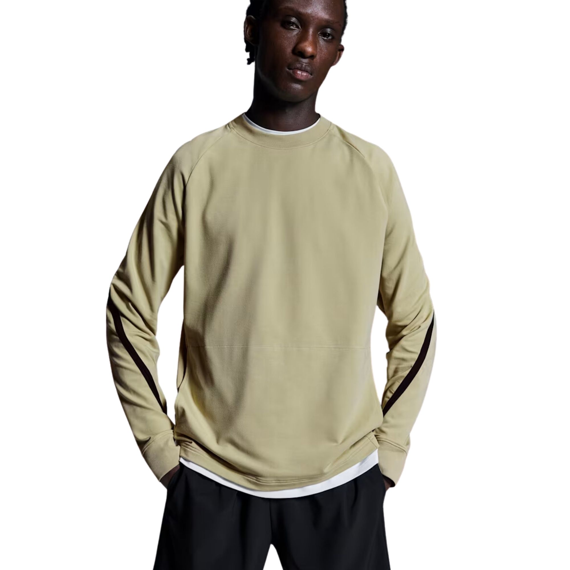 Blusão On Running Studio Crew Masculino - Bege
