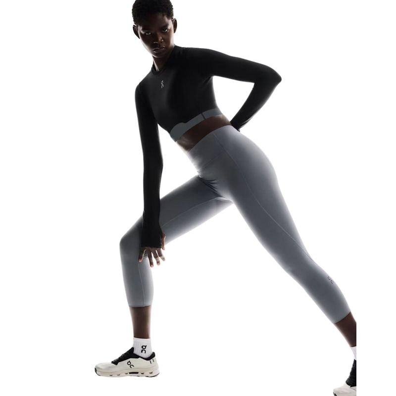 calca-legging-on-running-studio-tights-7-8-feminina-cinza