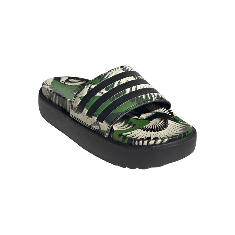 chinelo-slide-adidas-platform-feminino-verde