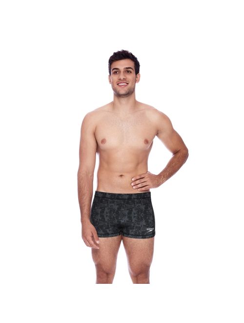 Sunga Boxer Speedo High Graphic Masculina - Preta
