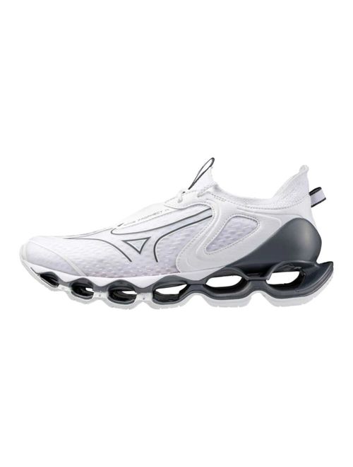 Tênis Mizuno Wave Prophecy 14 Masculino - Branco/Cinza