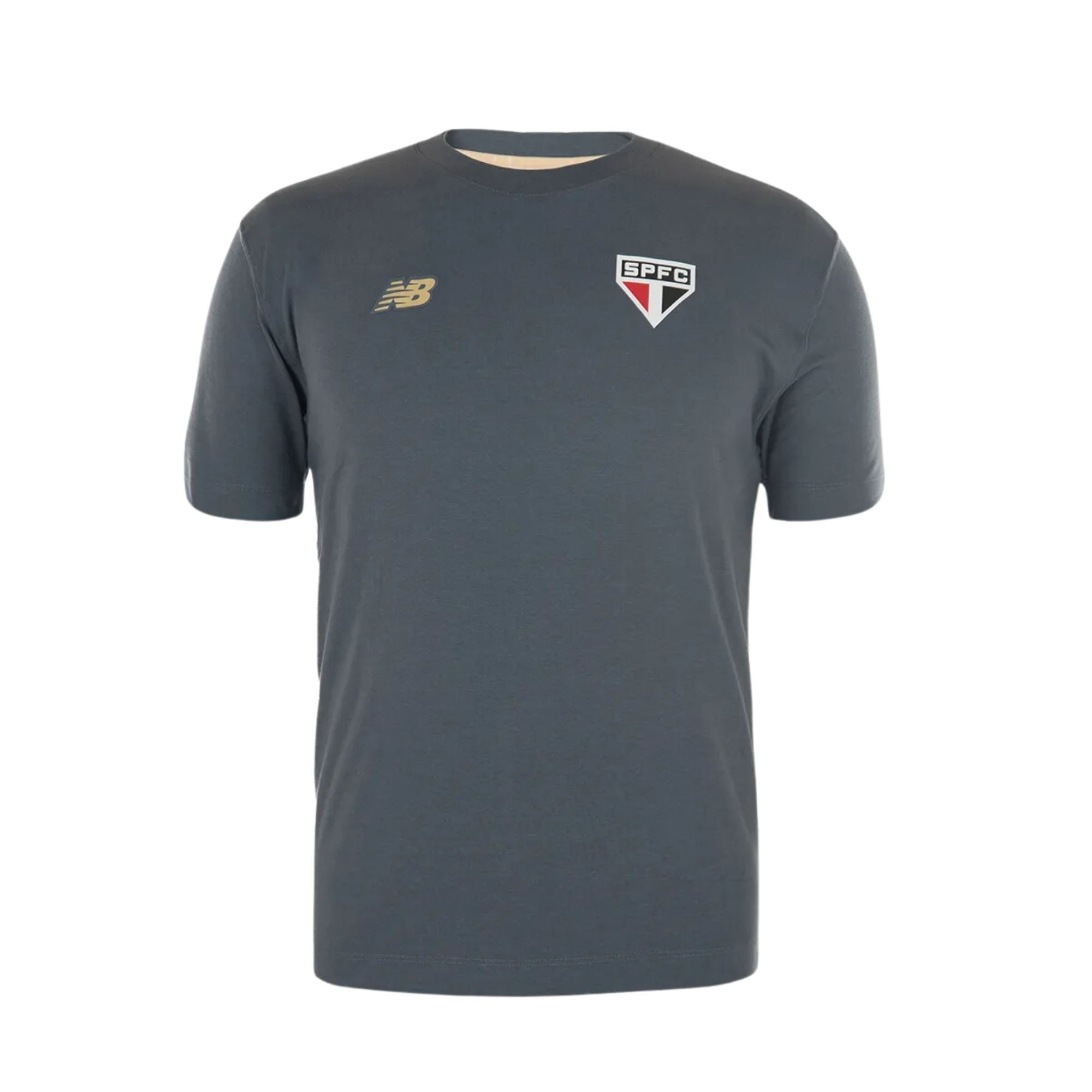 Camisa São Paulo 25/26 New Balance Viagem Masculina - Cinza