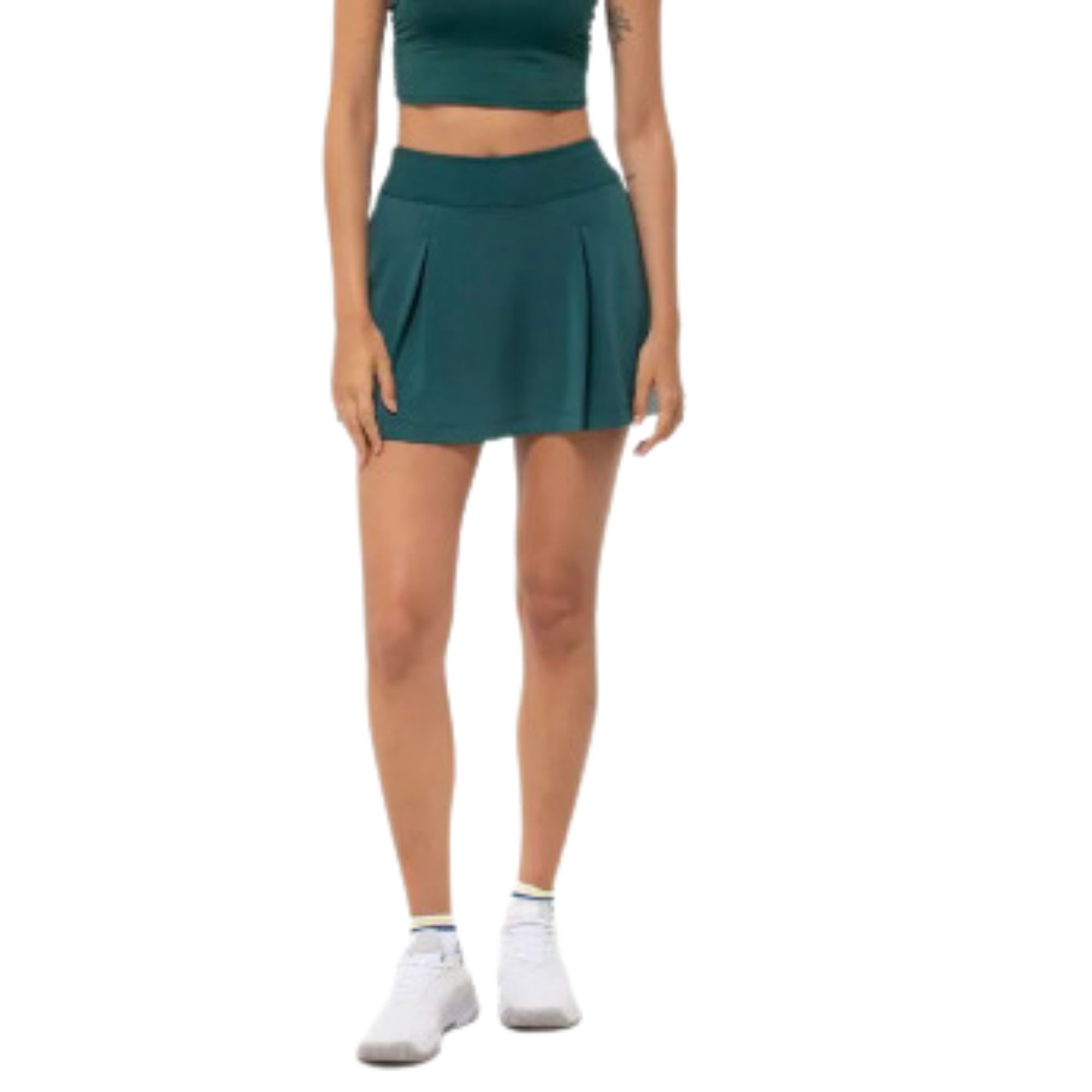 Saia Shorts Fila Match Ao Feminina - Verde