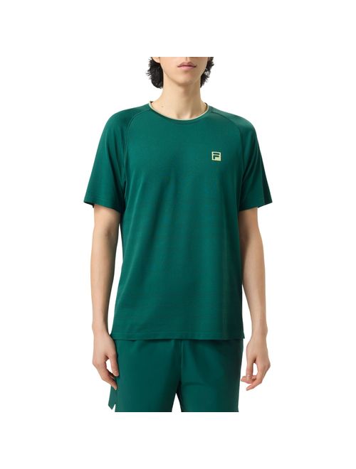 Camiseta Fila Seamless Crew Masculina - Verde